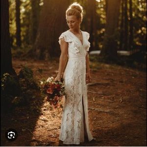 BHLDN Tadashi Shoji Placid Gown Wedding Dress